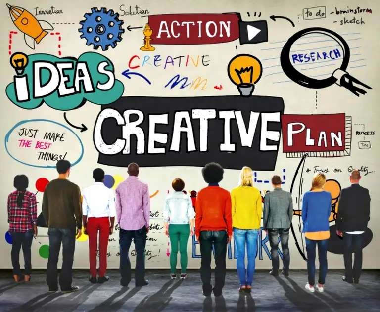 Creative About us photo